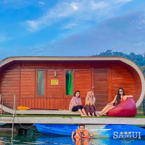 Khao Sok Thailand Floating Capsule Hotel Samui Island Adventures