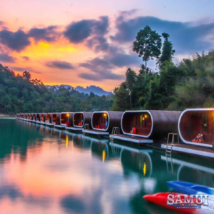 Khao Sok Thailand Floating Capsule Hotel